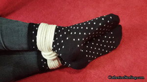 www.catherinesterling.com - 0093 Sock Bondage Close Up Compilation #2 thumbnail