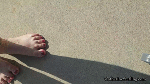 www.catherinesterling.com - 0120 Barefoot Power Washing! thumbnail