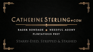 www.catherinesterling.com - 0264 Starry Eyed, Stifled, Stripped & Stashed thumbnail