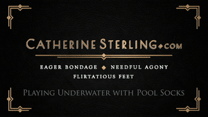 www.catherinesterling.com - 0266 Playing Underwater with Pool Socks thumbnail