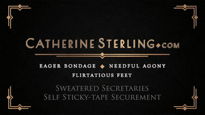 www.catherinesterling.com - 0314 Sweatered Secretaries Self Sticky-tape Securement thumbnail